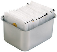 APS Zuckertüten-Box, 9 x 7,5 cm, H:5 cm, Edelstahl, matt poliert