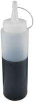 APS Quetschflasche, Ø5,5 cm, H:19 cm, 0,35 Liter, Polyethylen, transparent