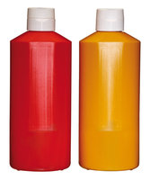 APS Quetschflasche, gelb, Ø9,5 cm, H:25,5 cm, Flasche aus Polyethylen
