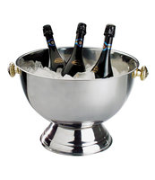 APS Champagnerkühler, Ø42 cm, H:28 cm, 20 Liter, Edelstahl, innen mattiert