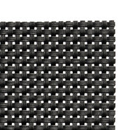 APS Tischset - schwarz, 45 x 33 cm, PVC, Schmalband