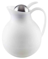 APS Isolierkanne -ECONOMY-, Ø16 cm, H:20 cm, 1 Liter, weiß, Polypropylen, Glas, Edelstahl