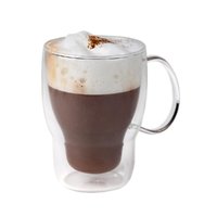 Kaffee-/Teeglas mit Henkel 400 ml / COFFEEPOINT