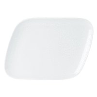 Teller flach 31 x 24 cm (LxB) cm / PERSPECTIVE Weiß