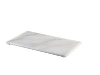 Servierplatte 32 x 18 x 1 cm (LxBxH) / BUFFET Weiß